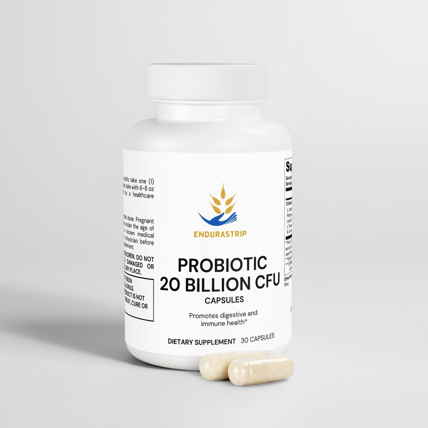 This supplement aims to enhance the balance of gut flora, promote digestive health, and support the immune system-Probiotic 20 Billion