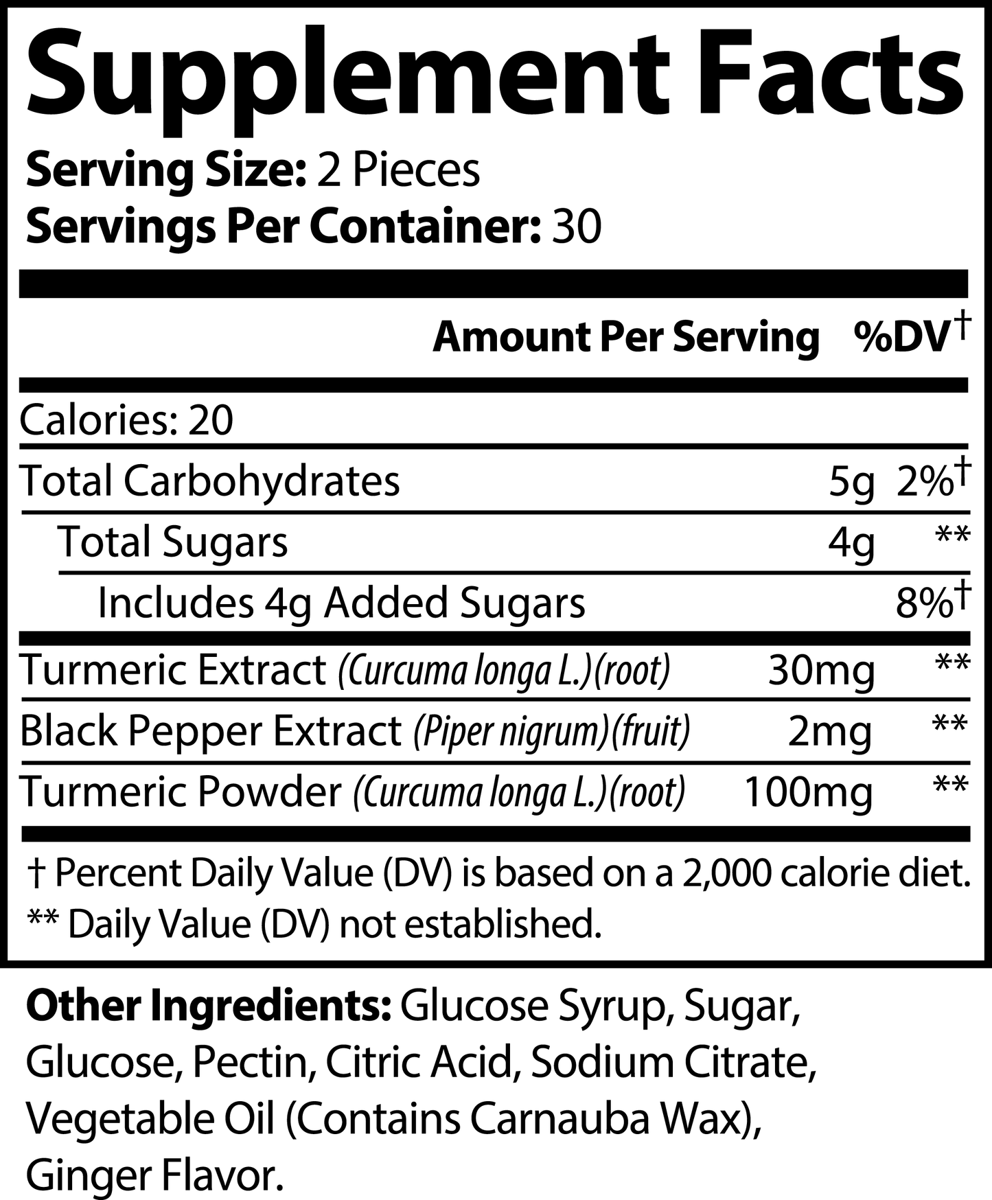 Turmeric Gummies- effective antioxidant and anti-inflammatory properties.