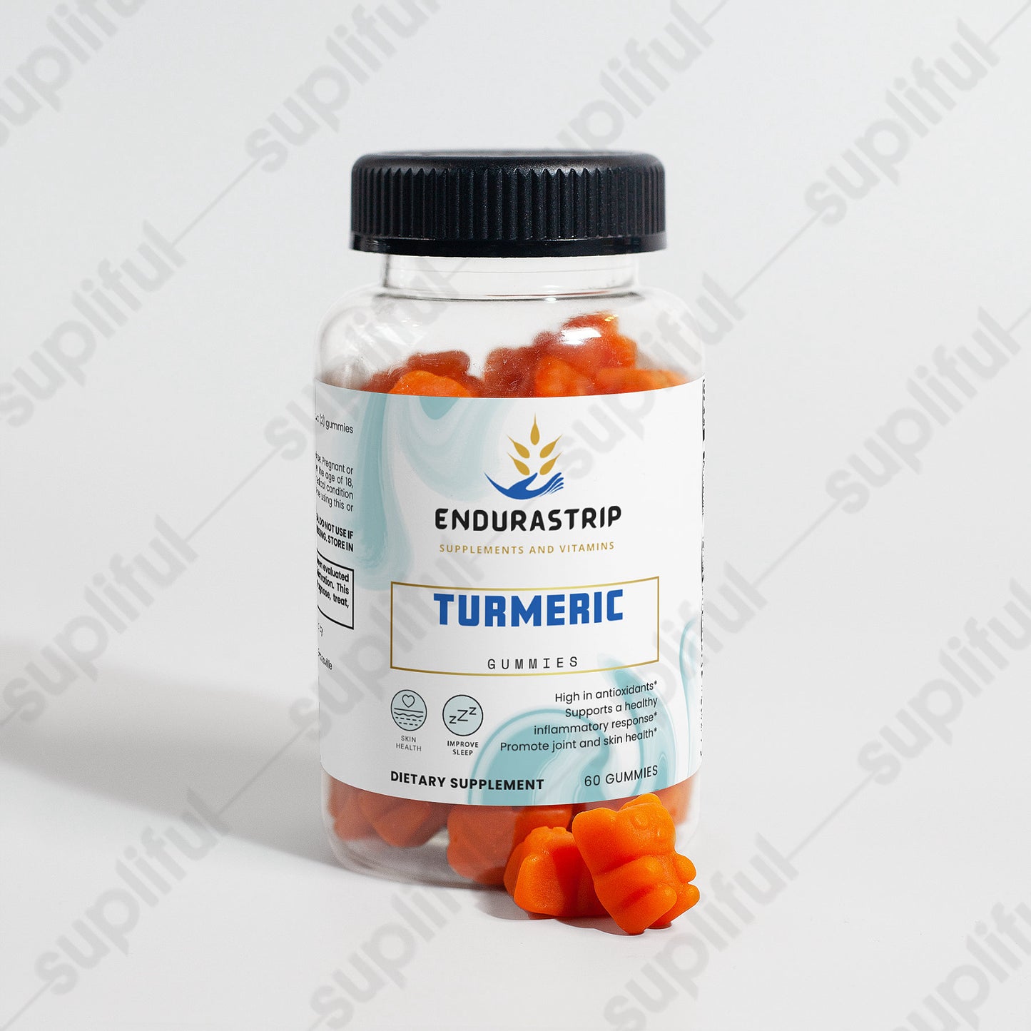 Turmeric Gummies- effective antioxidant and anti-inflammatory properties.